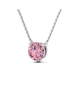 2.00 DEW Moissanite Earring in 925 Platinum Plated