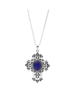4.55 Cts Lapis Lazuli Pendant in 925