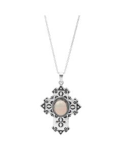 4.55 Cts White Opal Pendant in 925