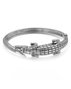 Crocodile Bangle in 925