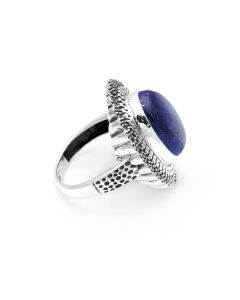 7.65 Cts Lapis Lazuli Ring in 925