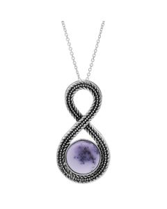 6.20 Cts Dendric Opal Pendant in 925