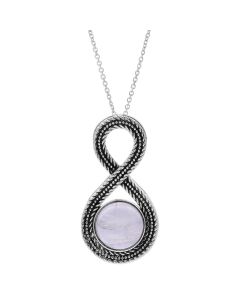 8.35 Cts Rainbow Moonstone Pendant in 925