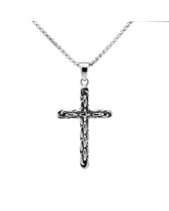 Cross Necklace in Stainless Steel