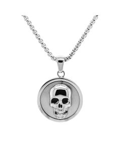 Skull Necklace in Stainless Steel