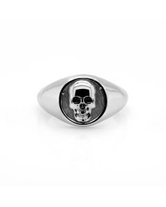Skull Ring in Stainless Steel