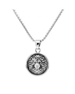 Lion Necklace in Stainless Steel