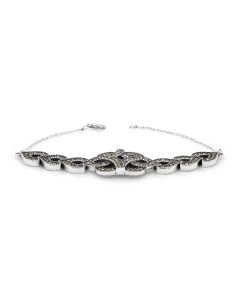 1.91 Cts Marcasite Bracelet in 925