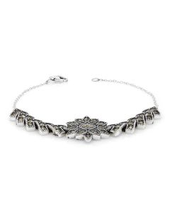 1.89 Cts Marcasite Bracelet in 925