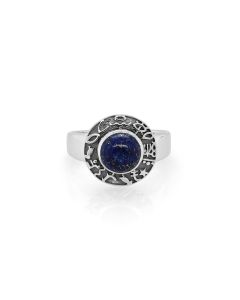 2.00 Cts Lapis Lazuli Ring in 925