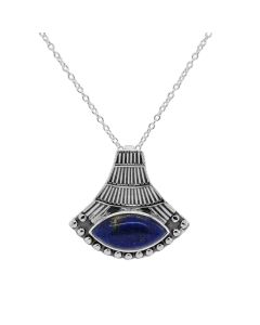 5.00 Cts Lapis Lazuli Pendant in 925