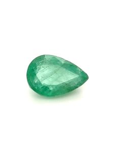 3.37 Cts Emerald 12x8 MM Pear Gemstone