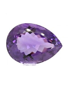 51 Cts Amethyst 30x22 MM Pear Gemstone