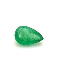 3.03 Cts Emerald 12X8 MM Pear Gemstone