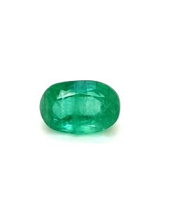 3.93 Cts Emerald 11X8 MM Oval Gemstone