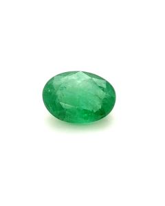 2.85 Cts Emerald 11X8 MM Oval Gemstone