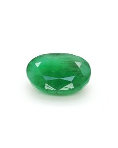 3.9 Cts Emerald 12X9 MM Oval Gemstone