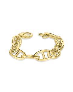 Italian Bracelet in Yellow Gold Plated 925 Sterling Silver