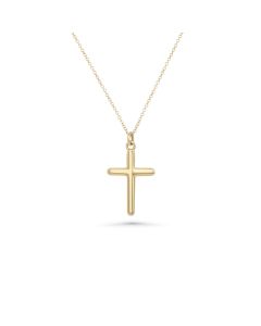Cross Pendant in 14K Yellow Gold