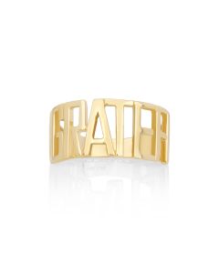 Grateful Ring in 14K Yellow Gold