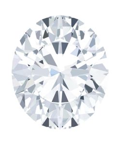 The Gemfly's VVS1 Clarity and DEF Color Oval Shape Loose Moissanite Gemstone