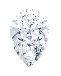 The Gemfly's VVS1 Clarity and DEF Color Pear Shape Loose Moissanite Gemstone