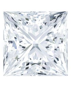 The Gemfly's VVS1 Clarity and DEF Color Princess Cut Loose Moissanite Gemstone